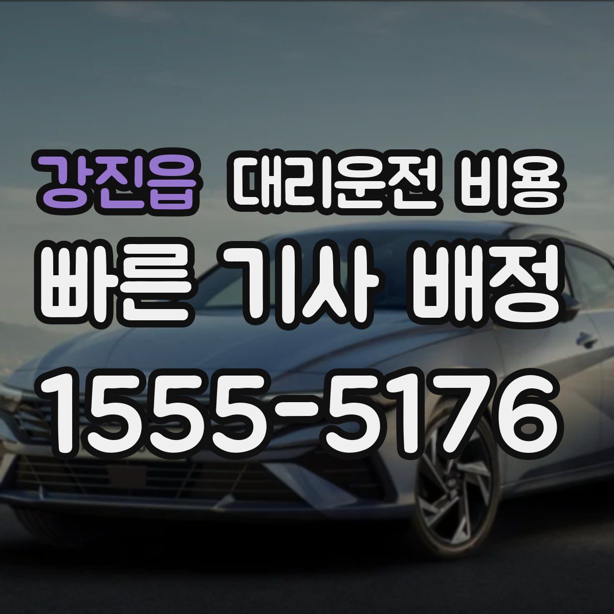 강진읍 대리운전