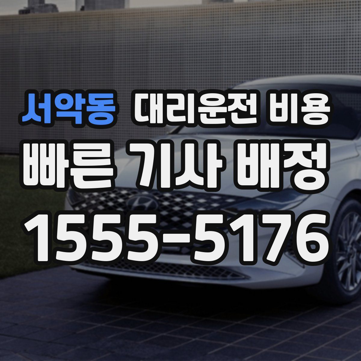 서악동 대리운전