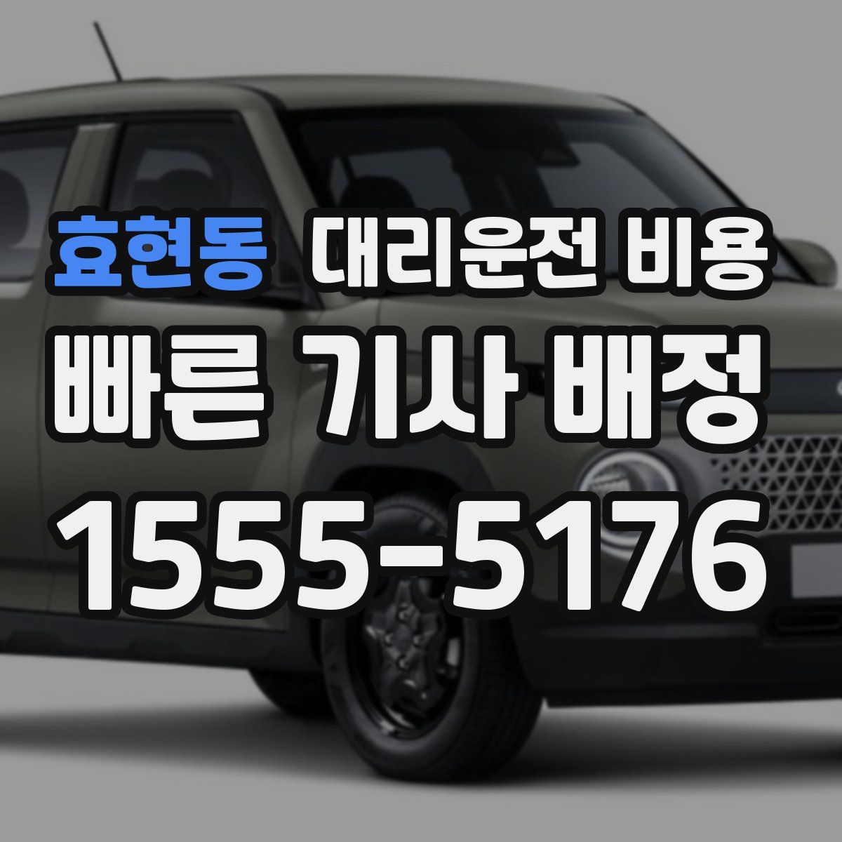 효현동 대리운전