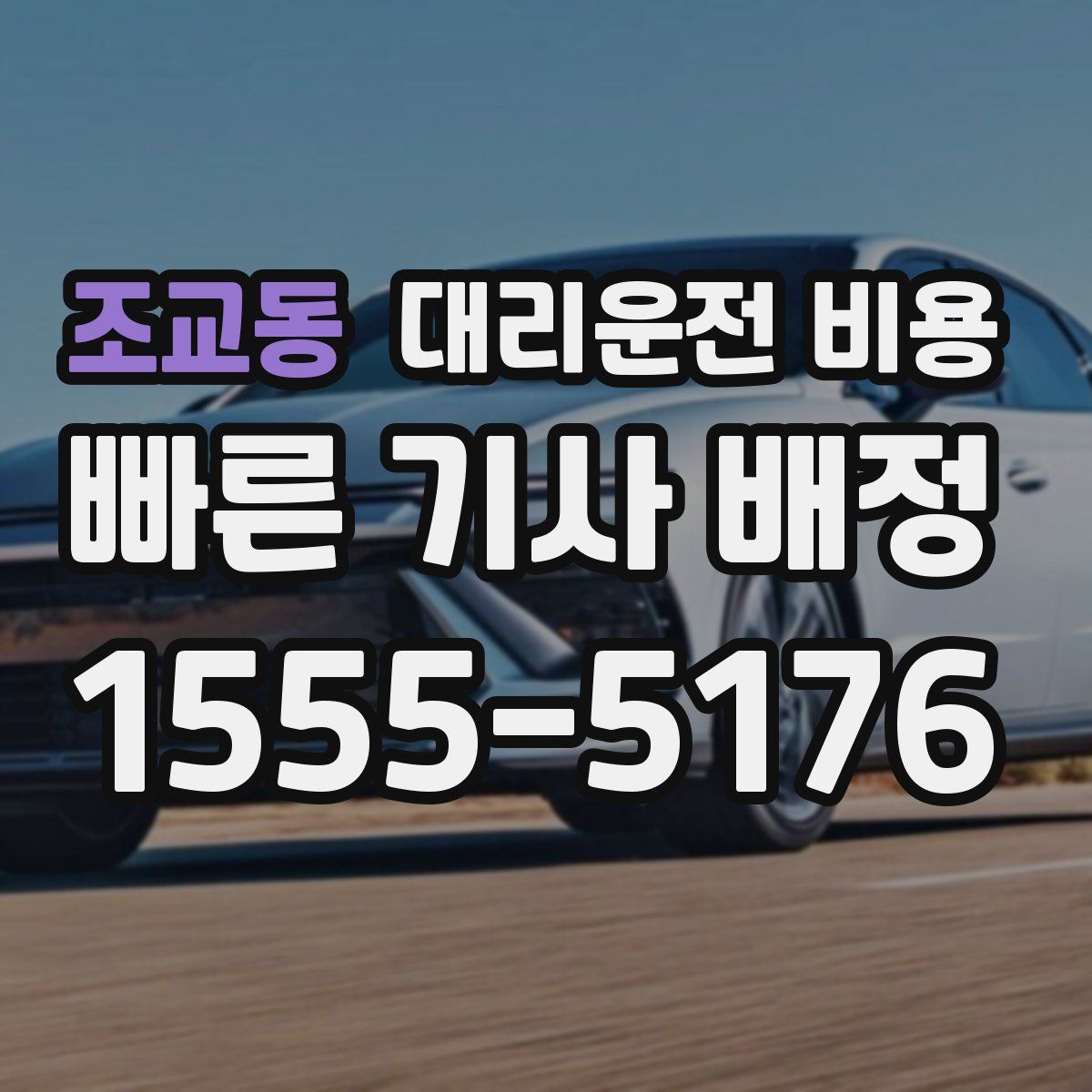 조교동 대리운전