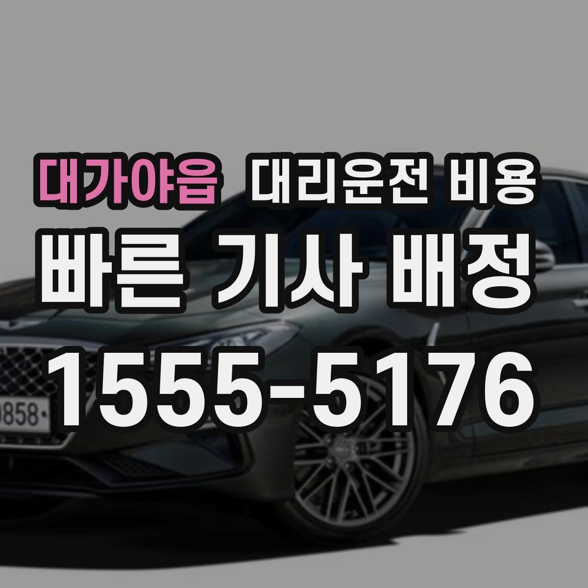 대가야읍 대리운전