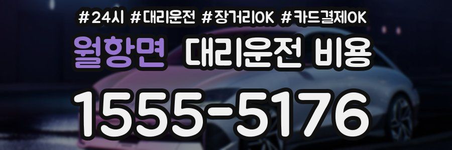 월항면 대리운전 비용