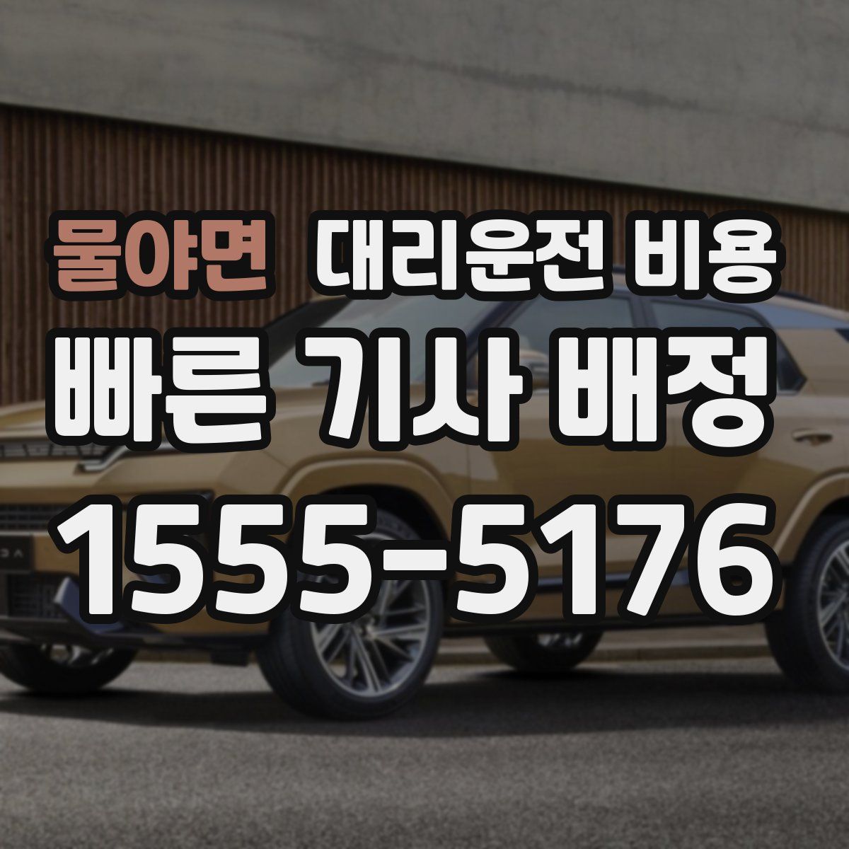 물야면 대리운전