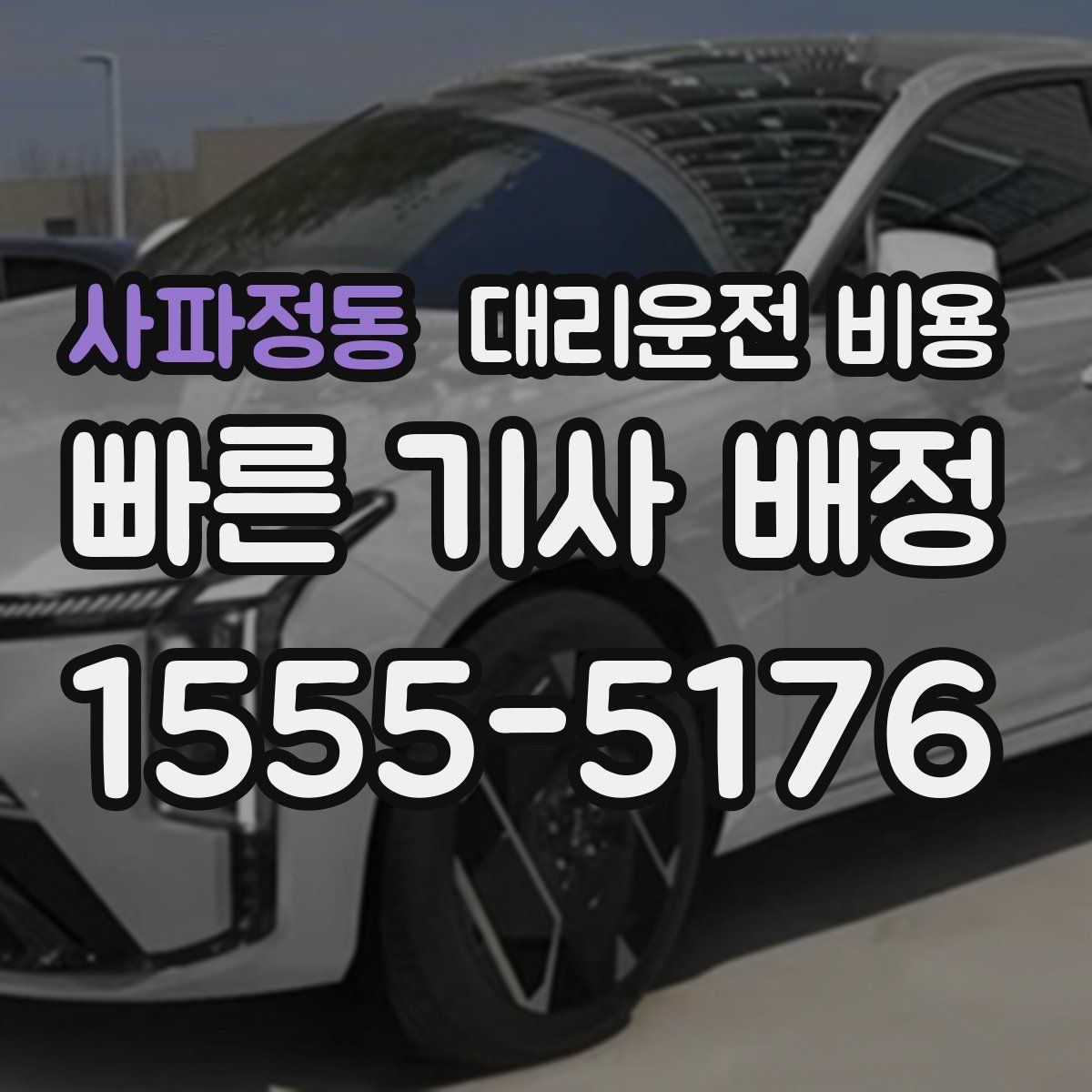 사파정동 대리운전