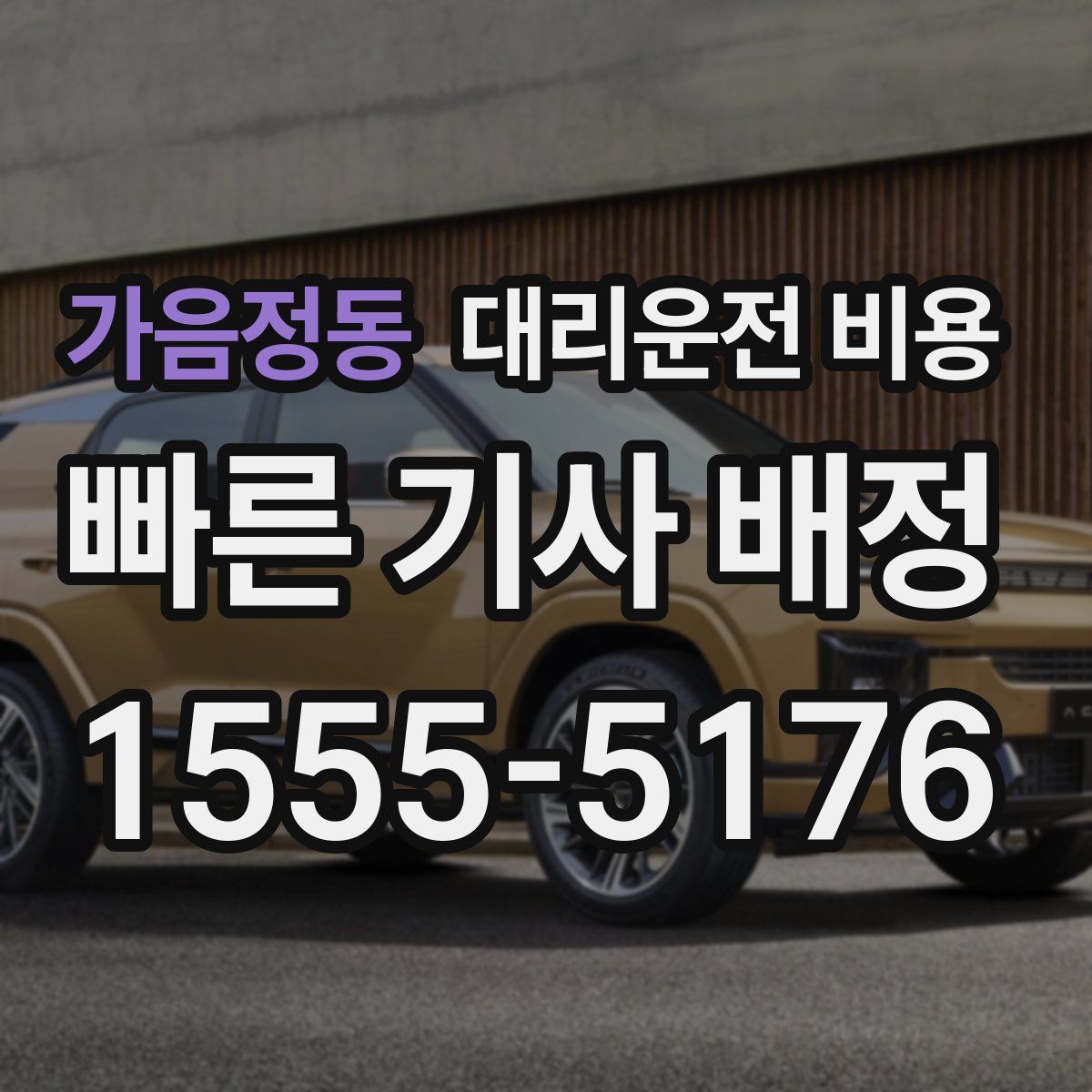 가음정동 대리운전