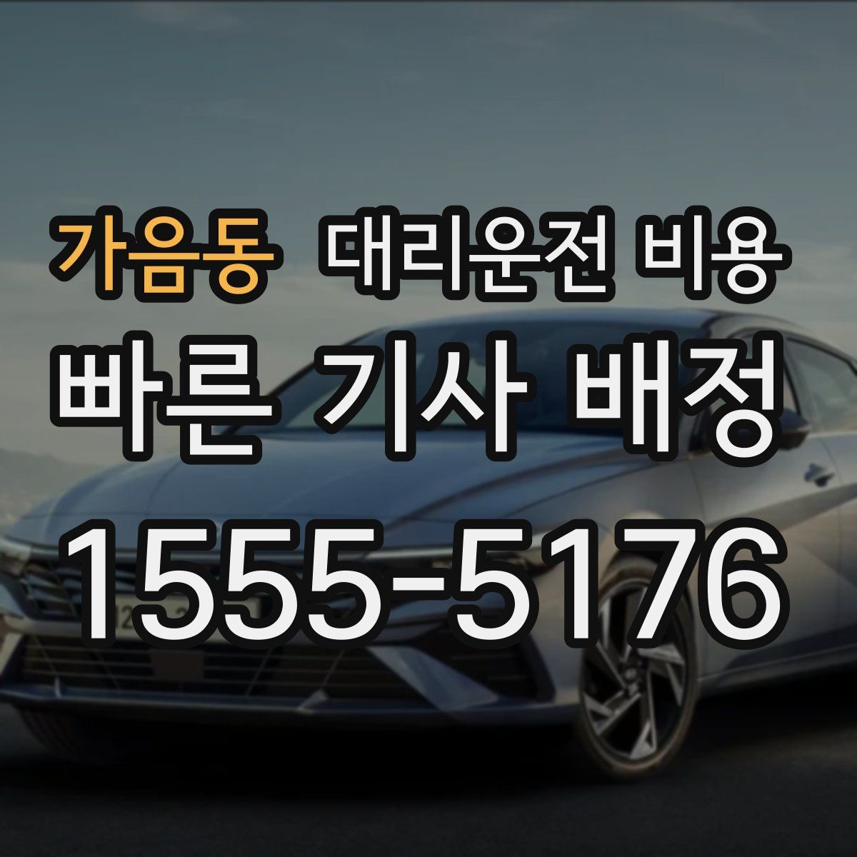 가음동 대리운전