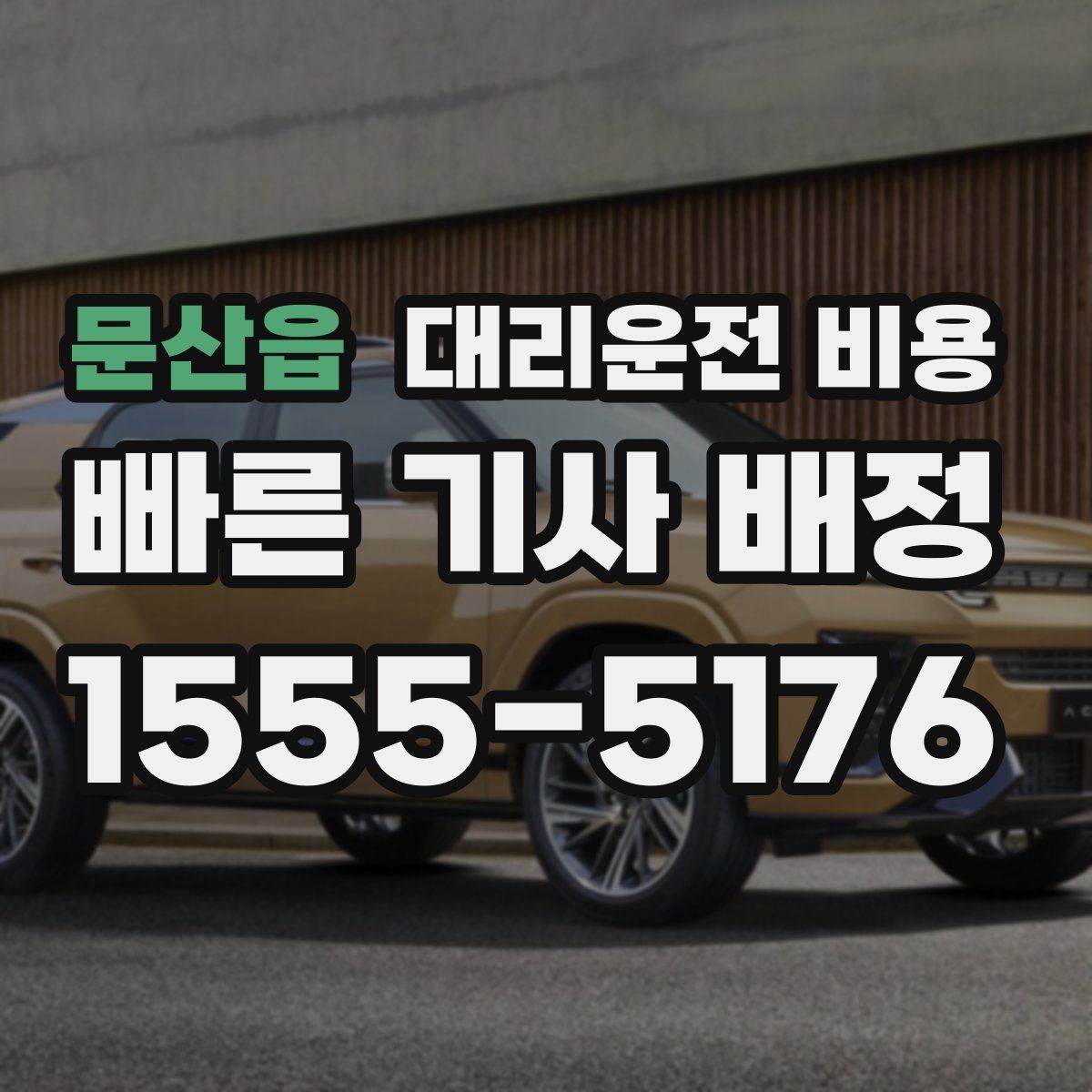 문산읍 대리운전