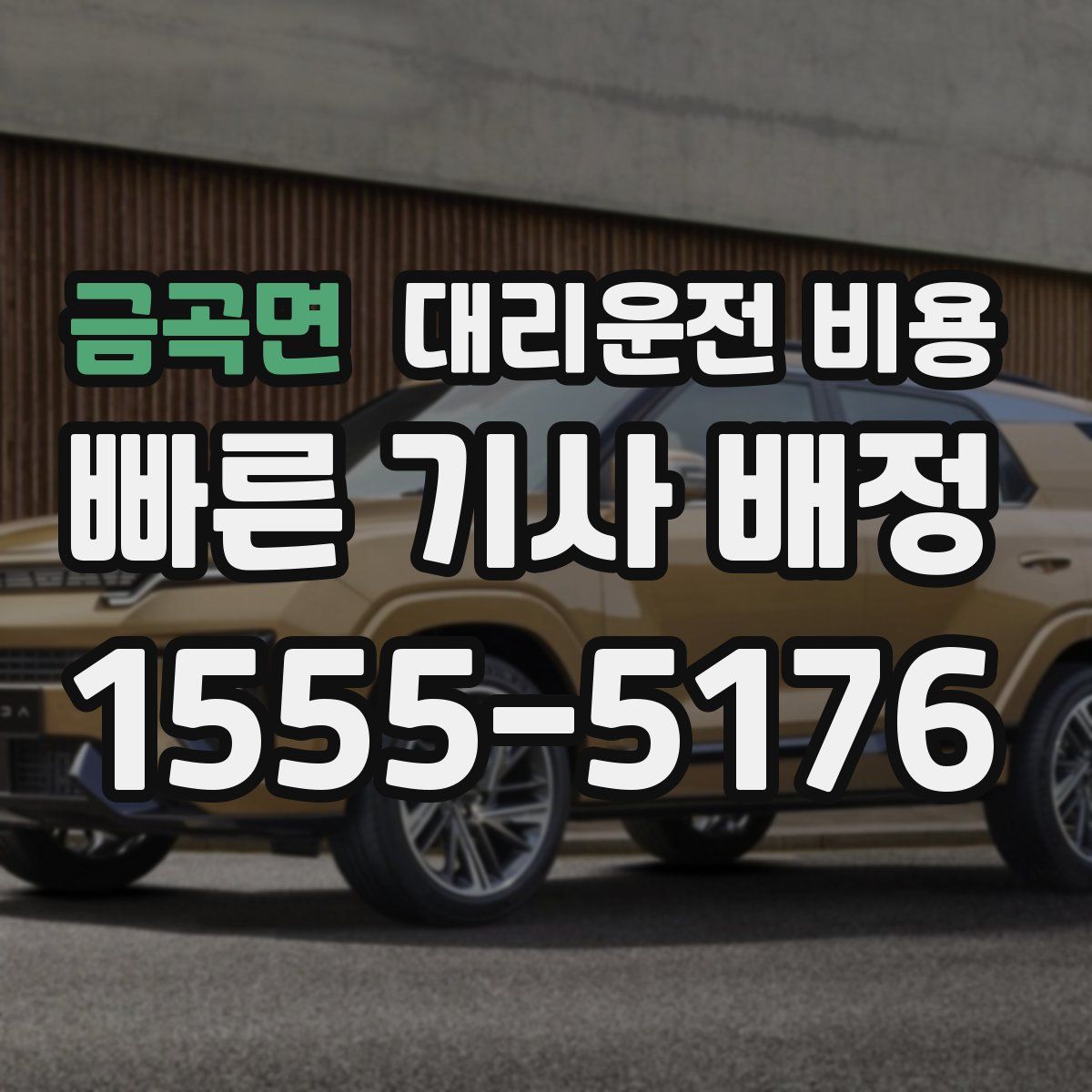 금곡면 대리운전