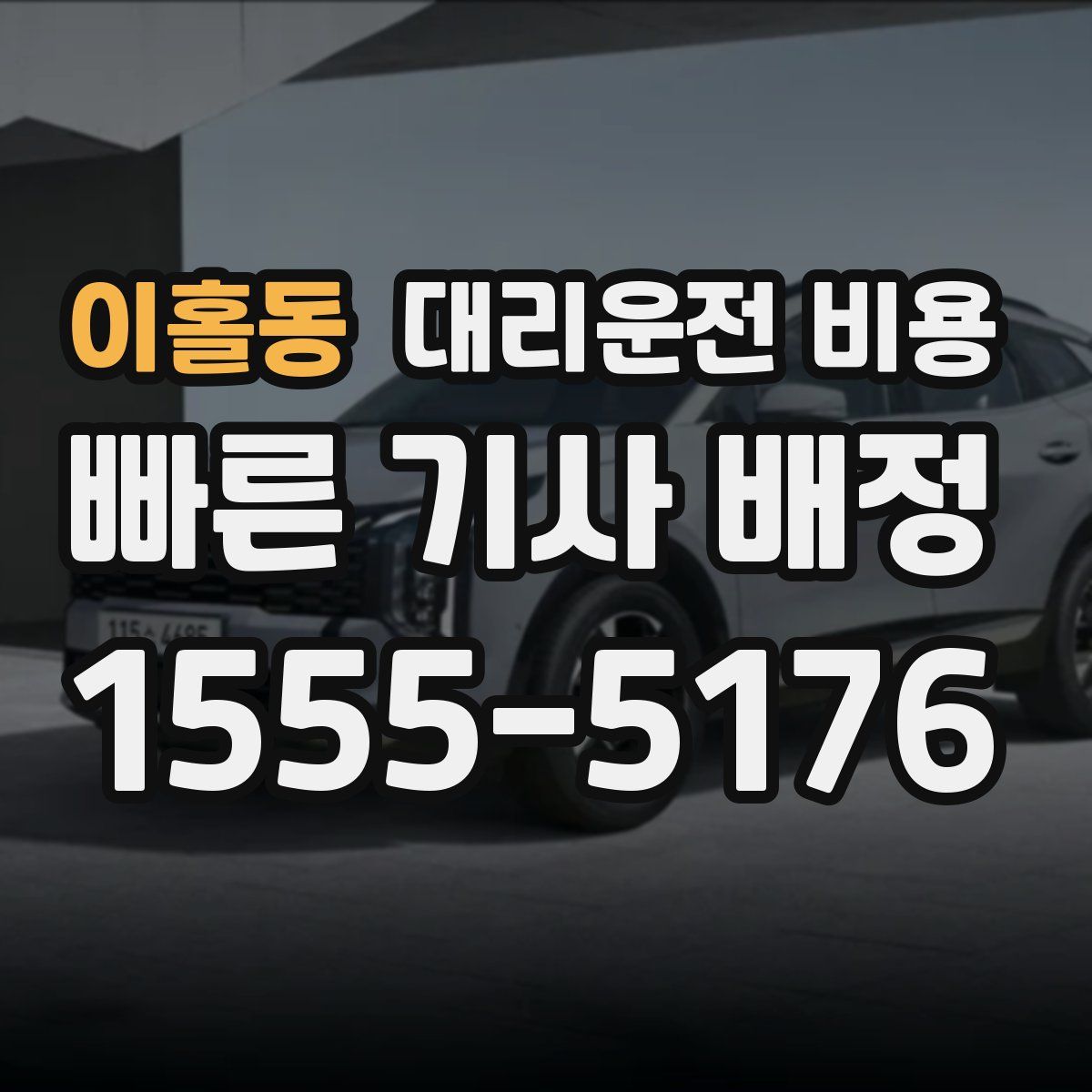 이홀동 대리운전