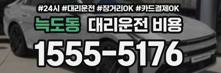 늑도동 대리운전 비용