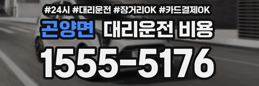 곤양면 대리운전 비용