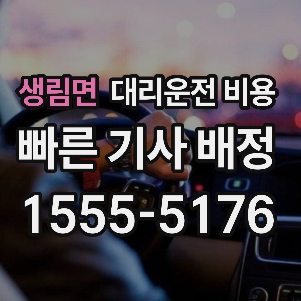 생림면 대리운전