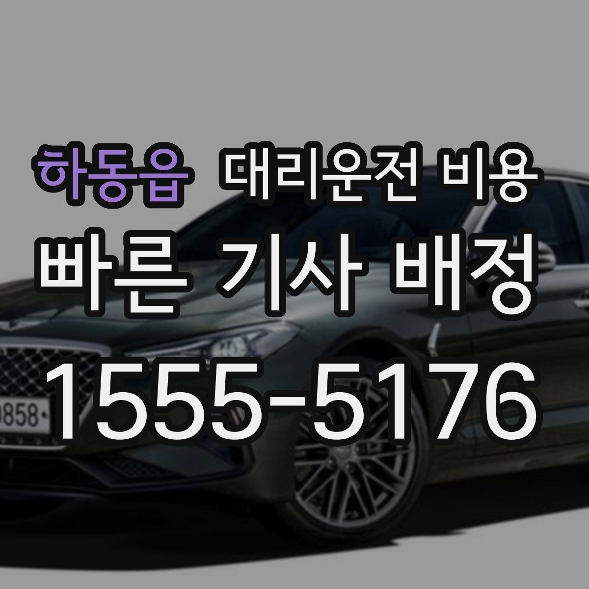 하동읍 대리운전 비용 여러 명이 함께 있을 때 호출 순서
