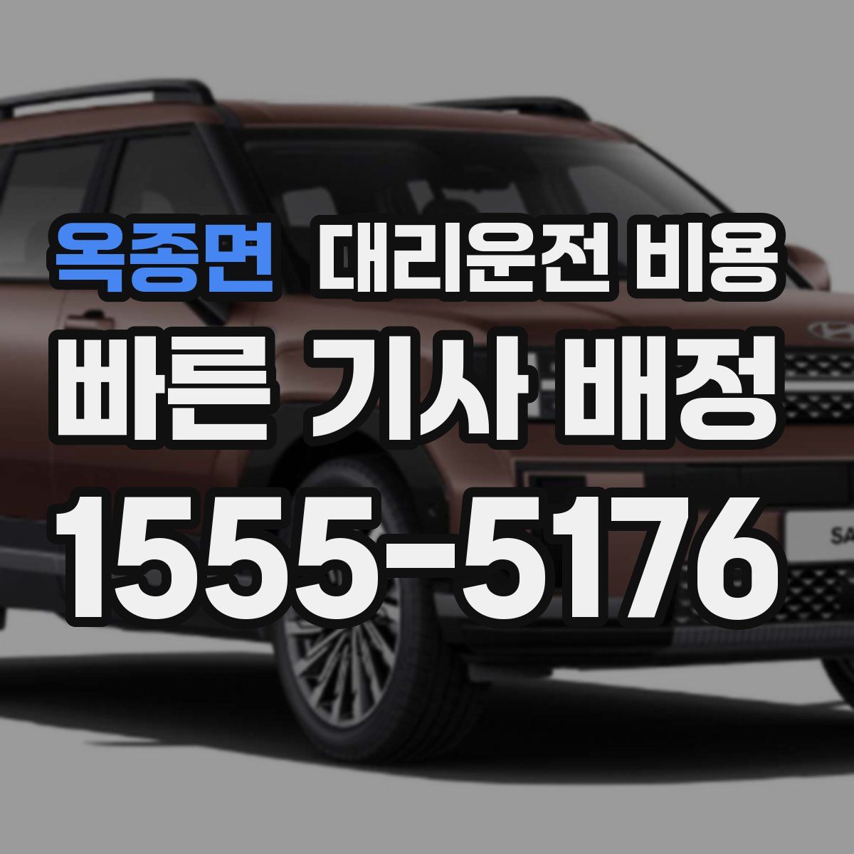 옥종면 대리운전