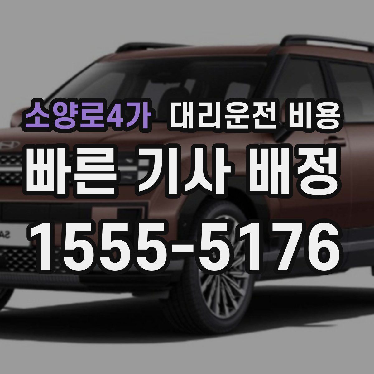 소양로4가 대리운전