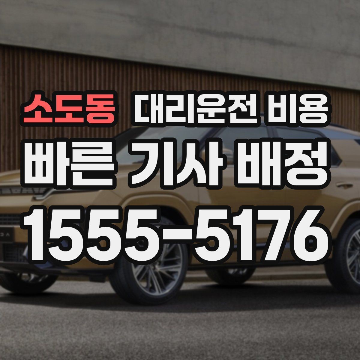 소도동 대리운전 비용 연휴 기간 이용 팁