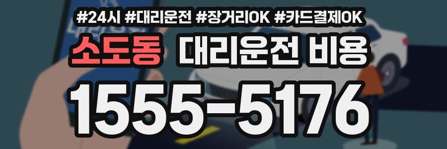 소도동 대리운전 비용