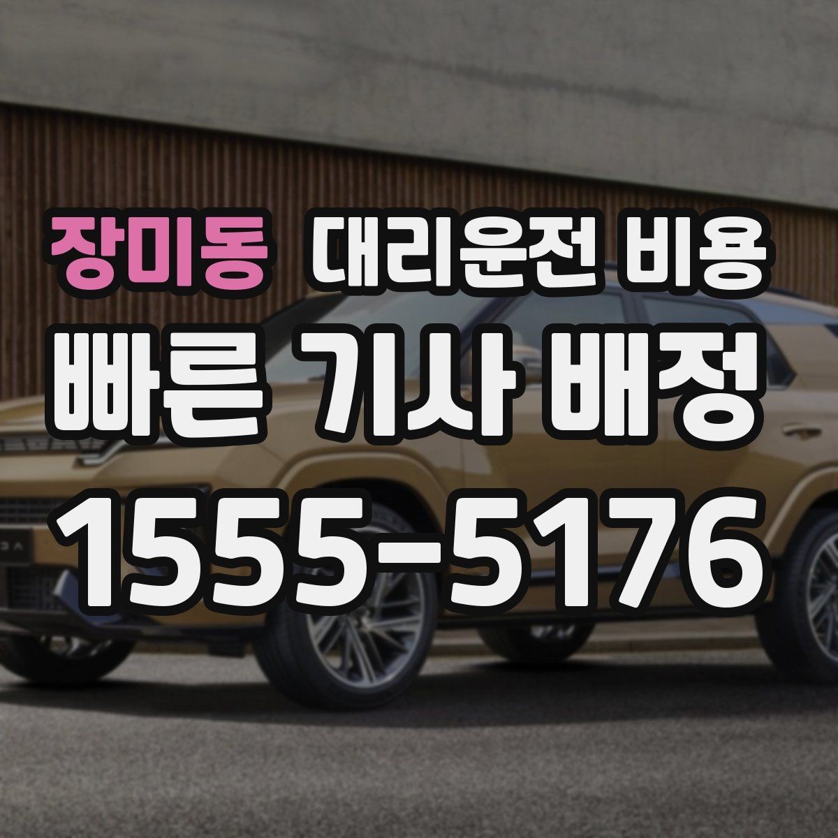 장미동 대리운전 비용 폭설 예보 시 미리 확인하는 항목