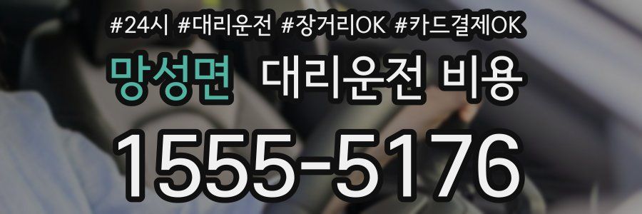 망성면 대리운전 비용