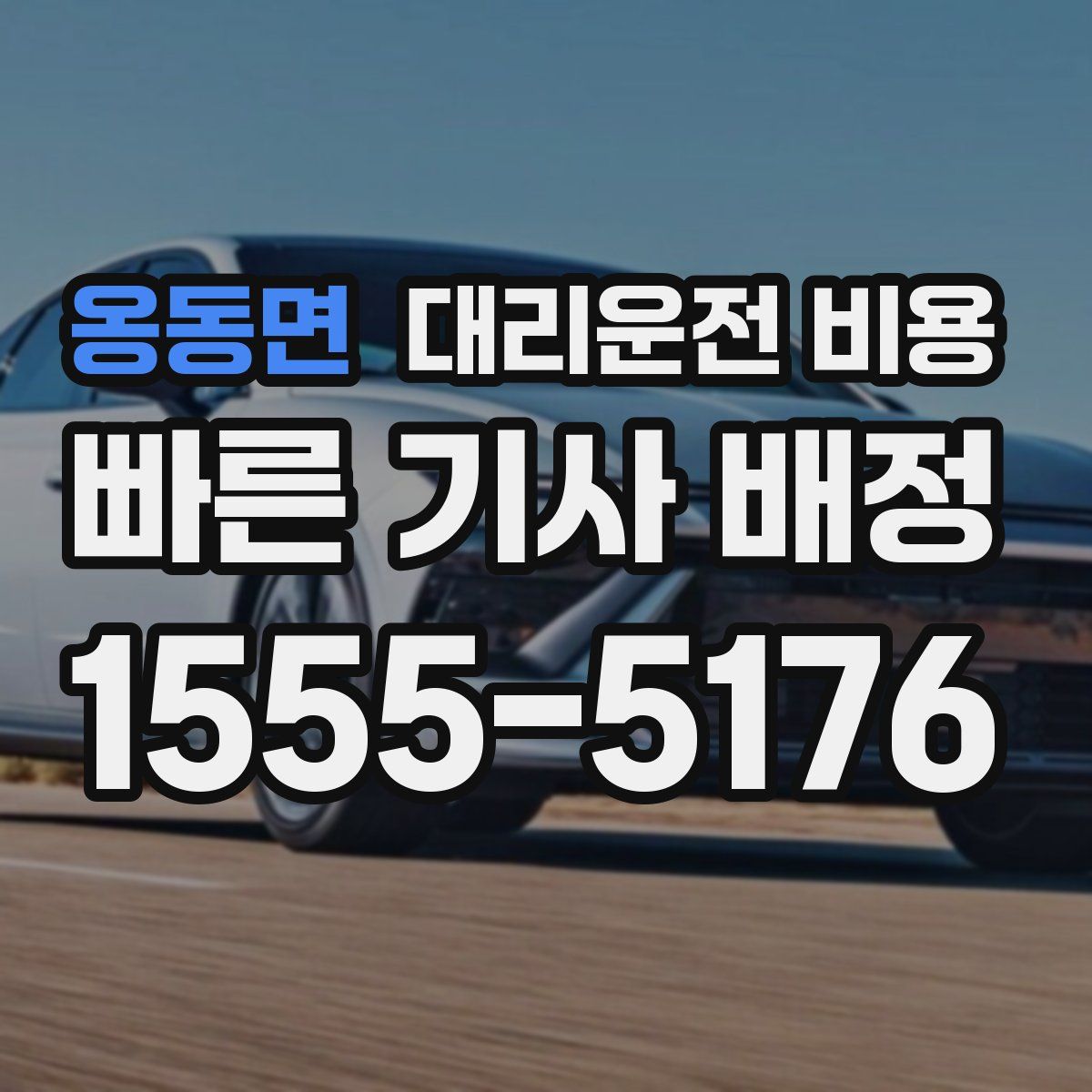 옹동면 대리운전