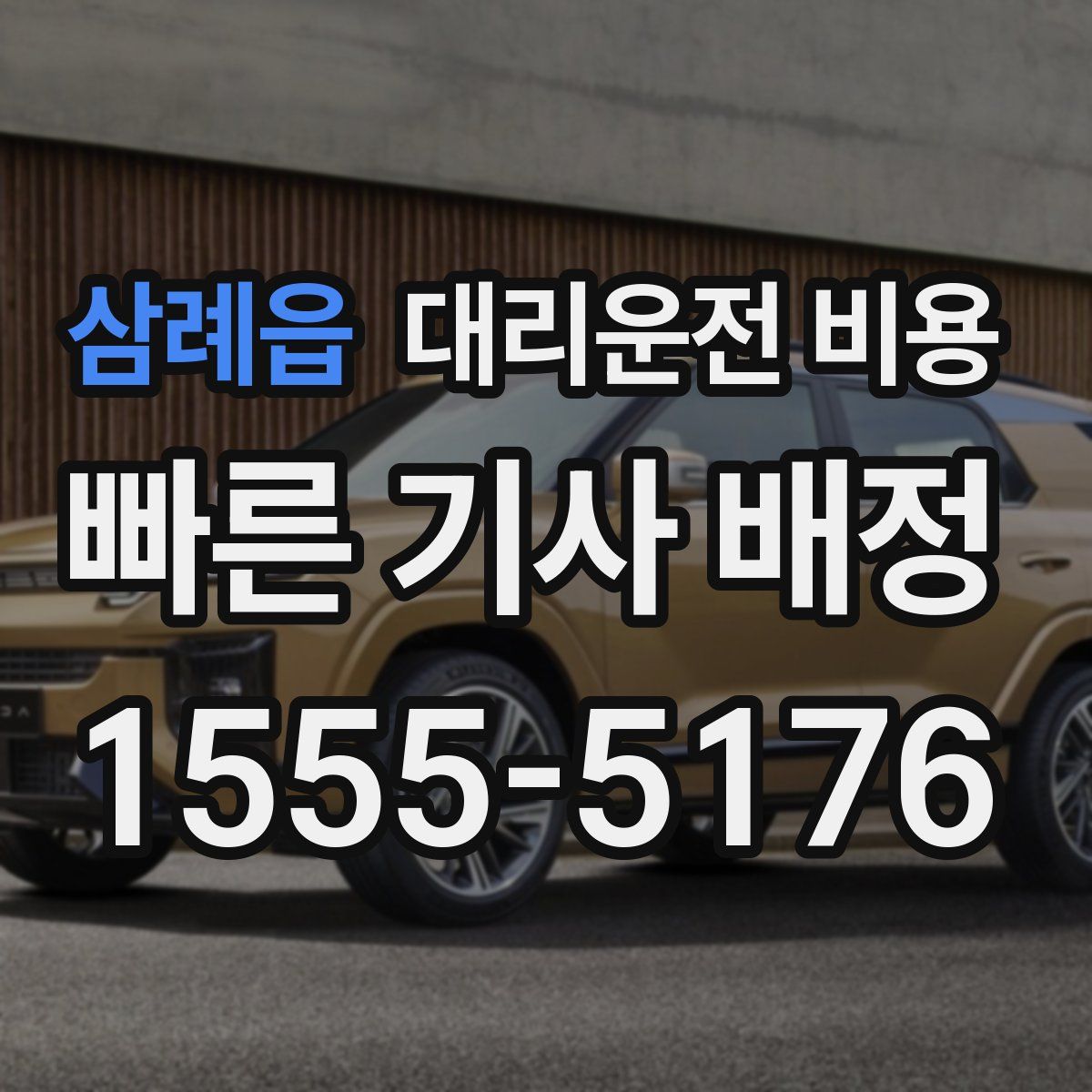 삼례읍 대리운전