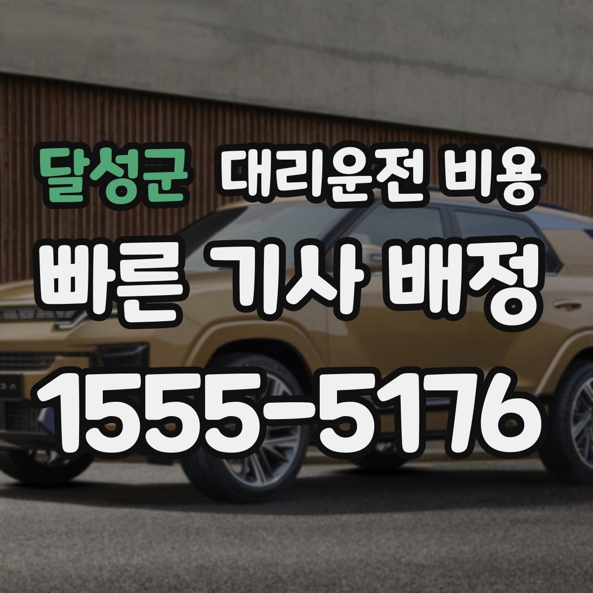 달성군 대리운전