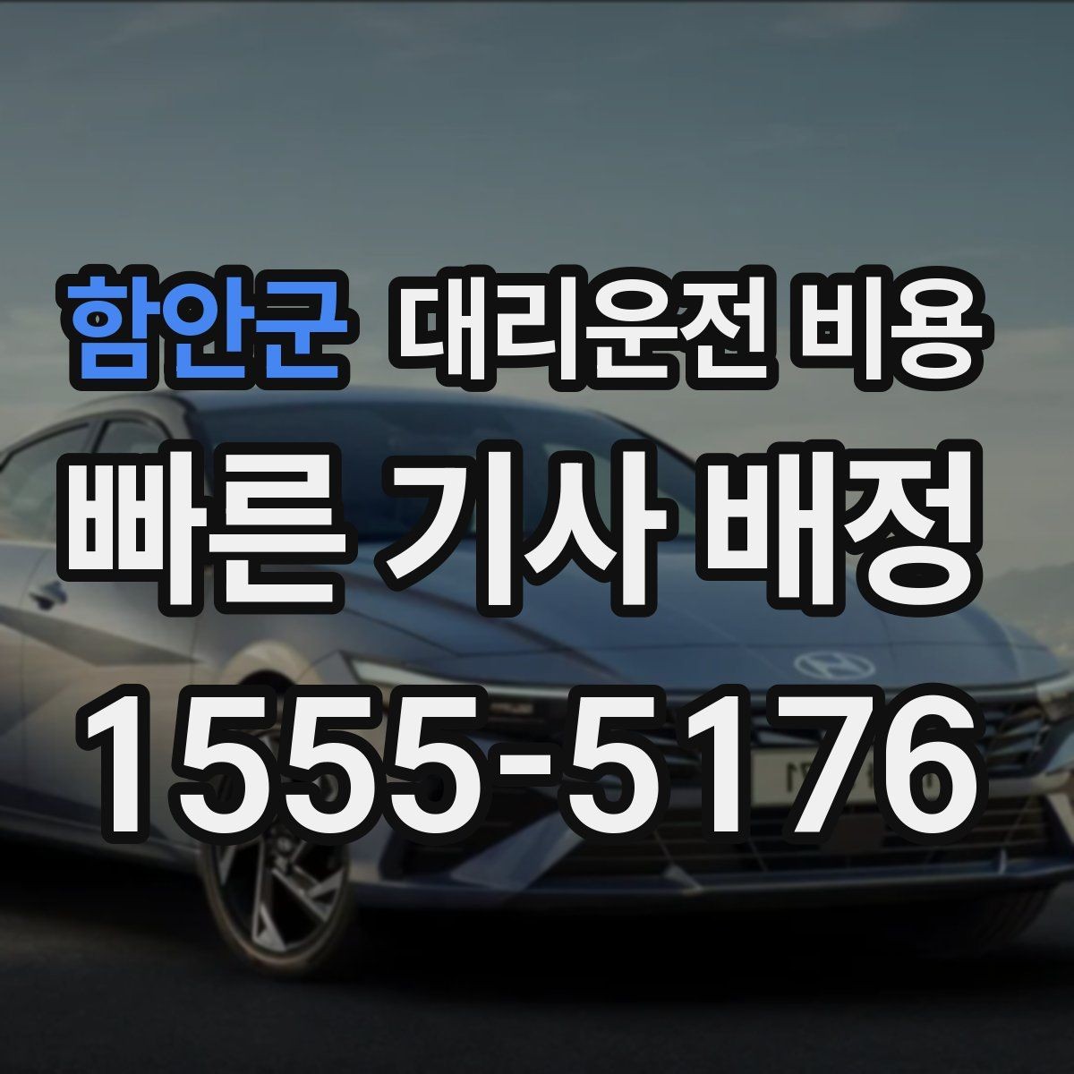 함안군 대리운전 비용 안내를 받을 때 주차 위치도 함께 공유