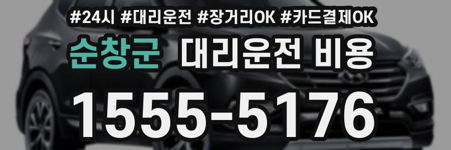 순창군 대리운전 비용