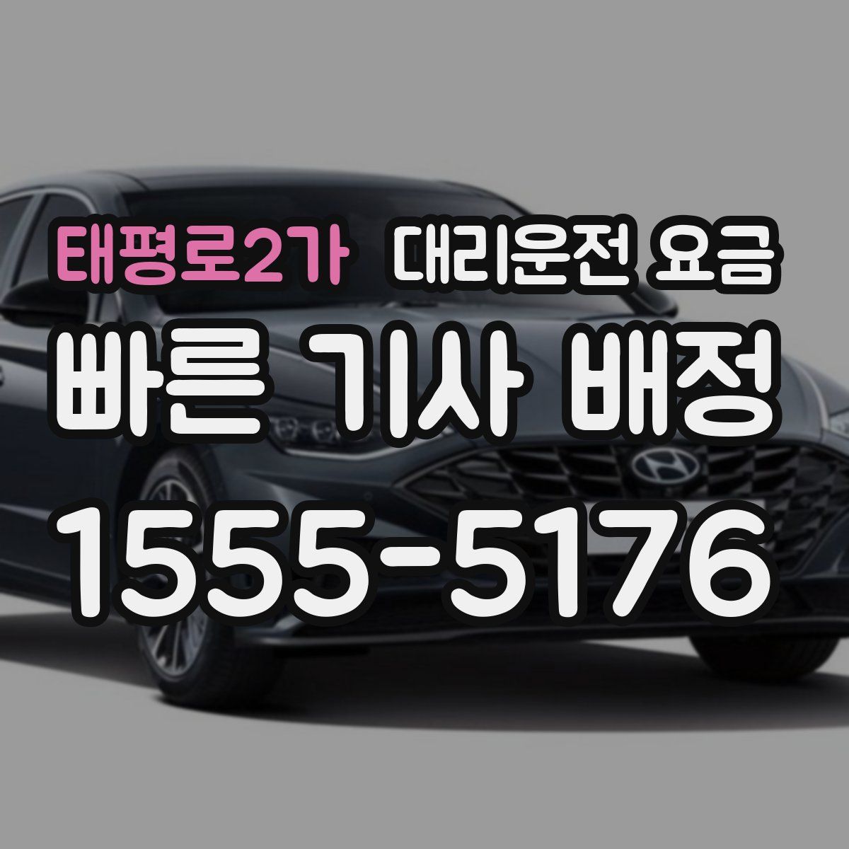 태평로2가 대리운전