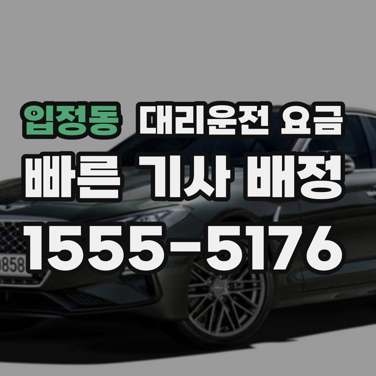 입정동 대리운전