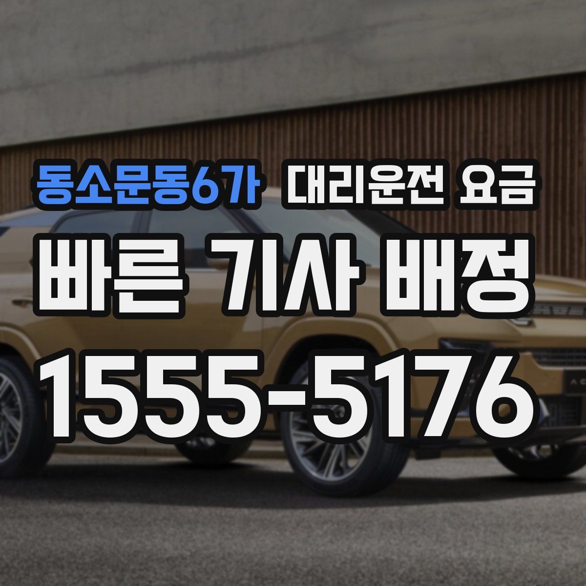 동소문동6가 대리운전