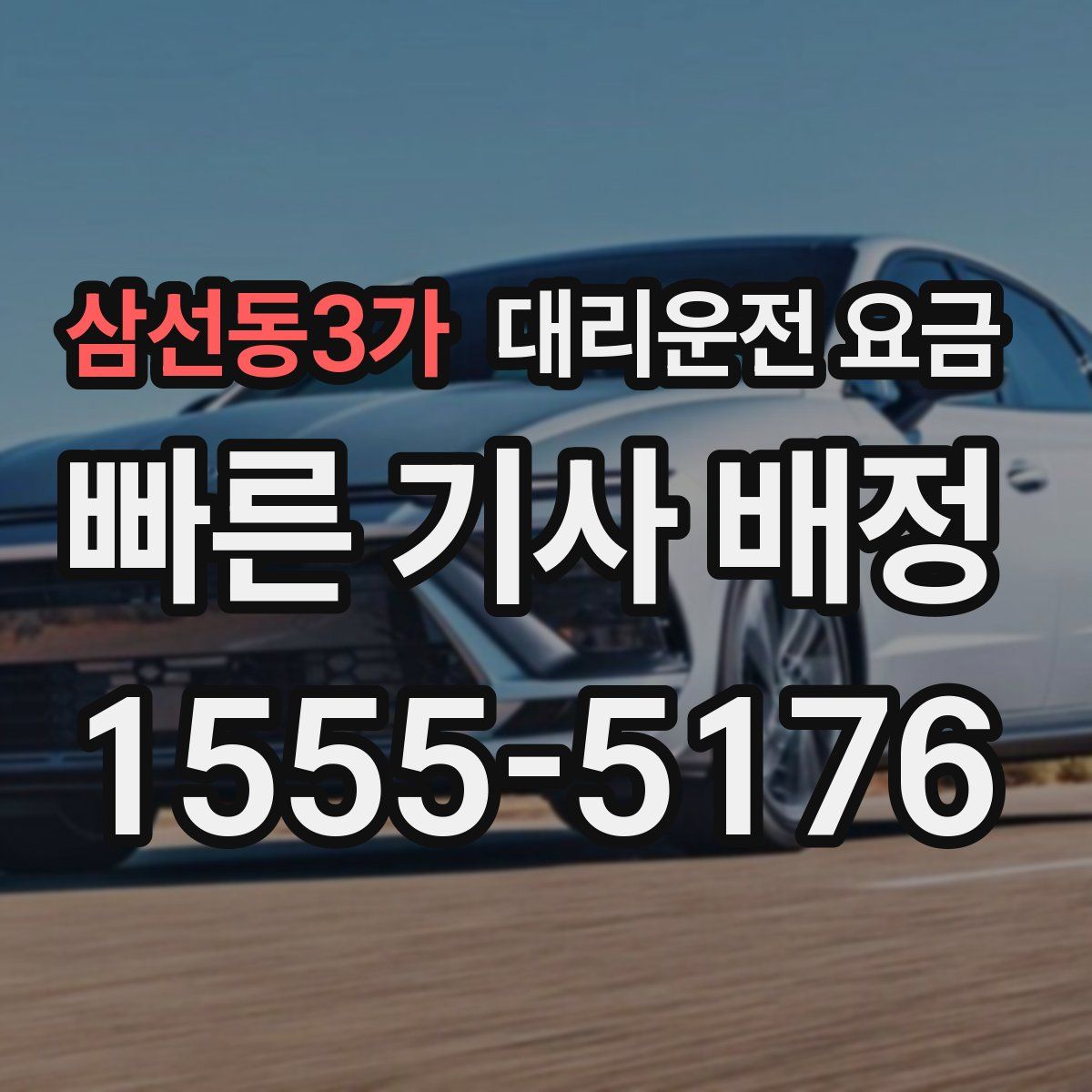 삼선동3가 대리운전