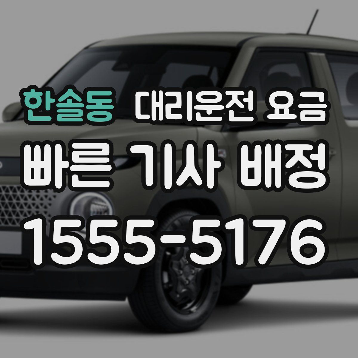 한솔동 대리운전