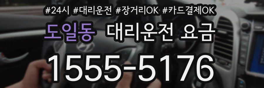 도일동 대리운전 요금