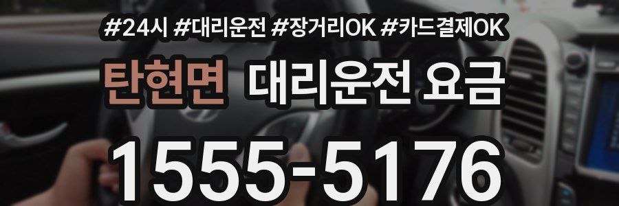 탄현면 대리운전 요금