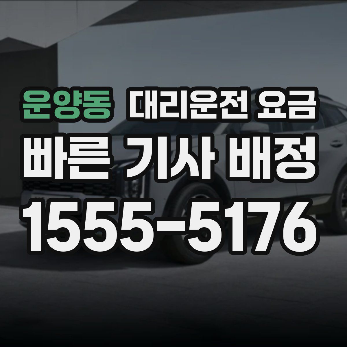 운양동 대리운전