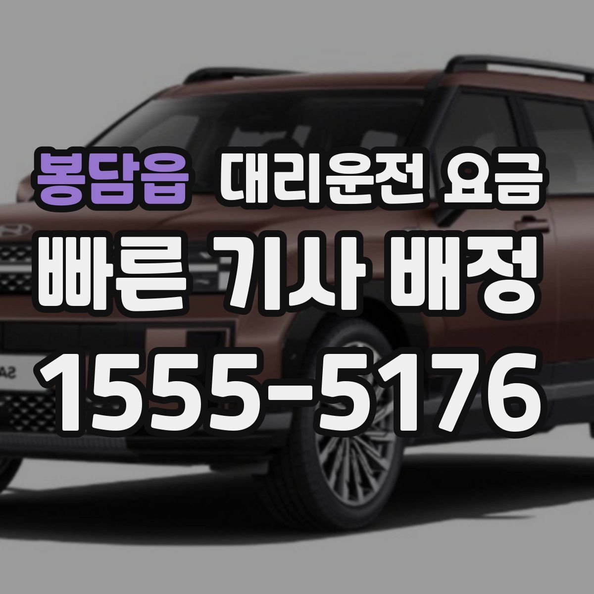 봉담읍 대리운전