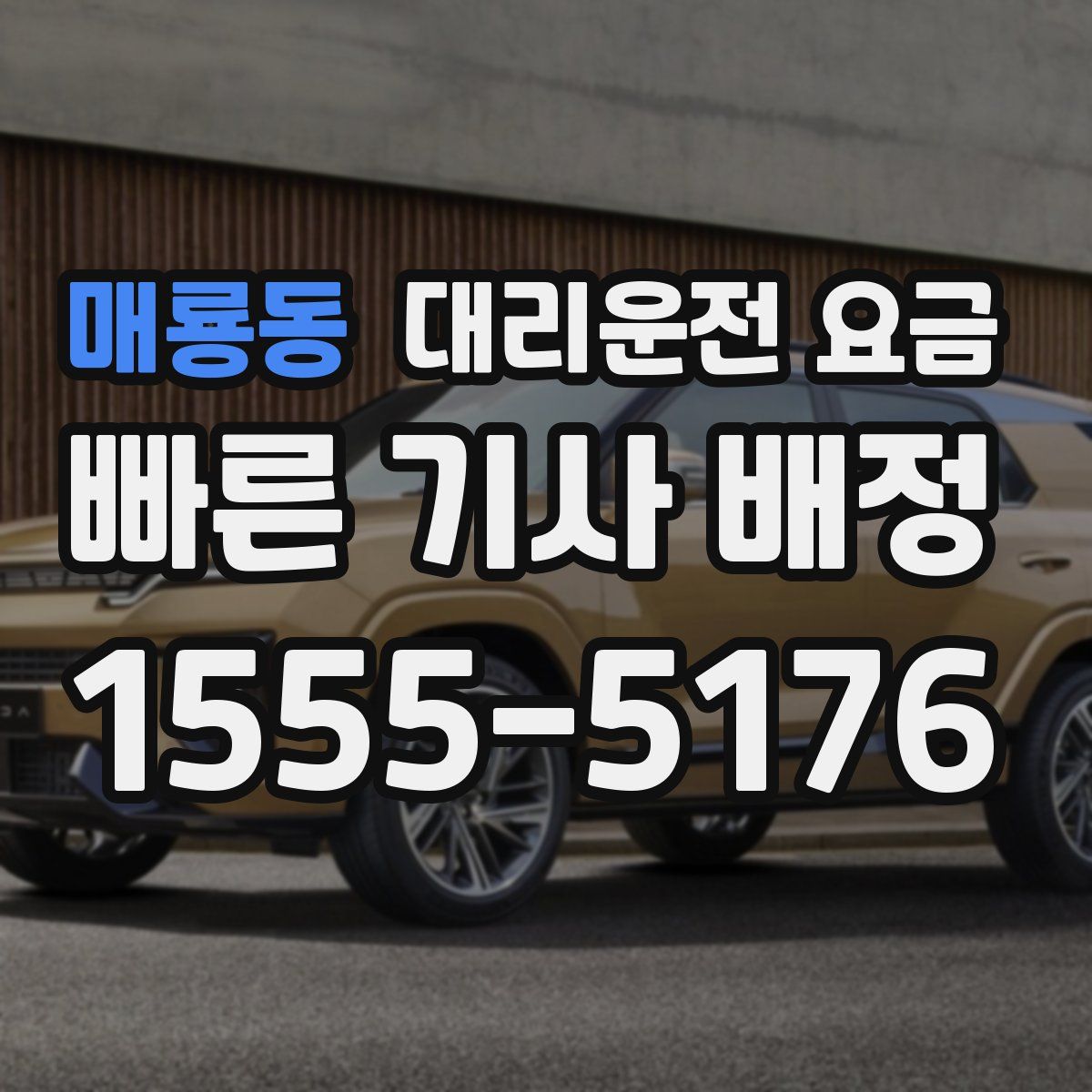 매룡동 대리운전