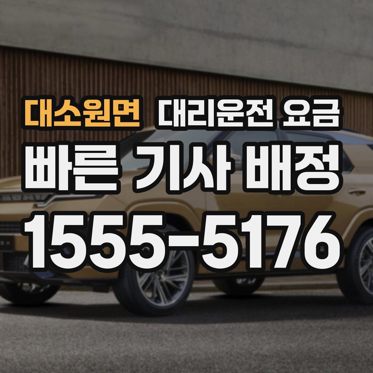 대소원면 대리운전