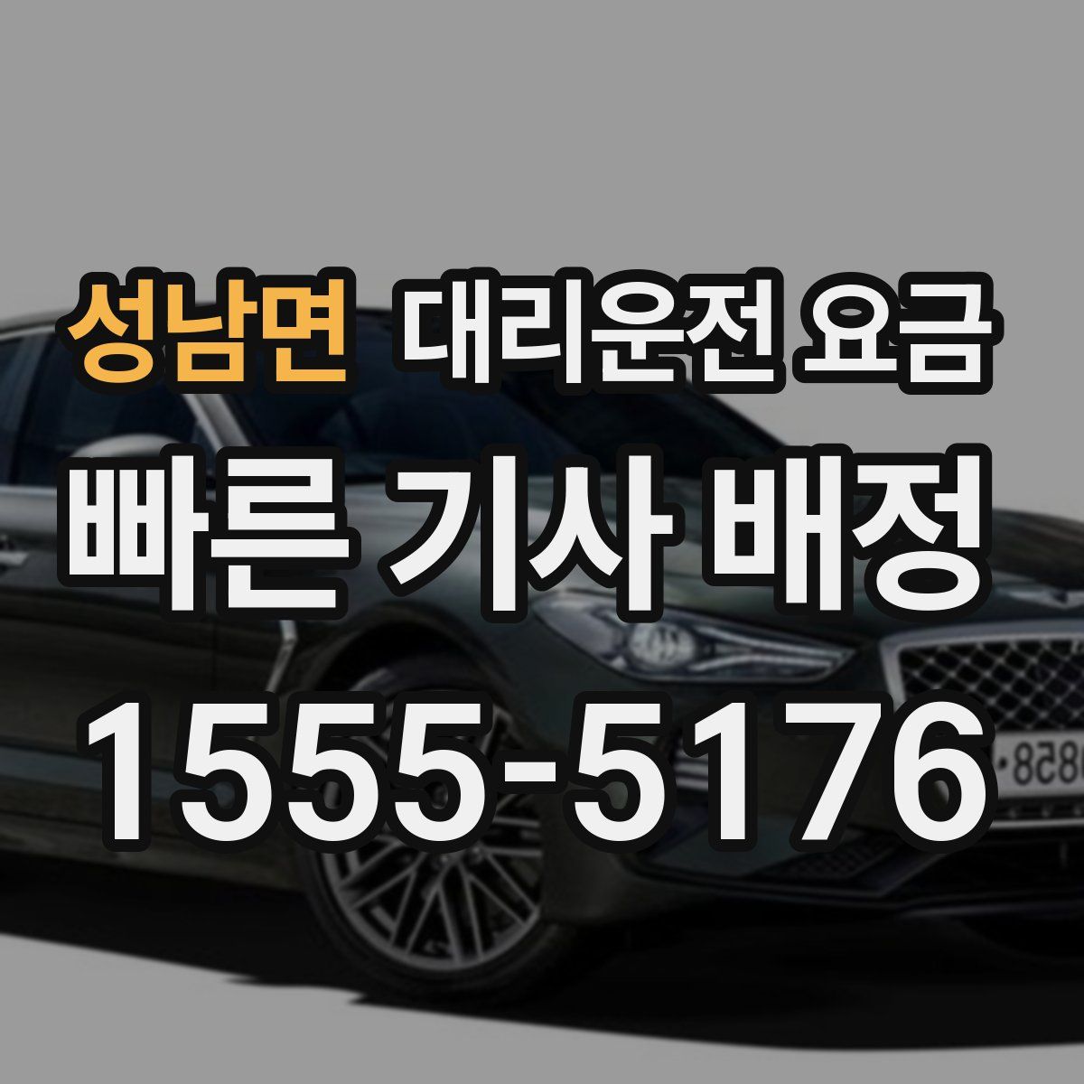 성남면 대리운전