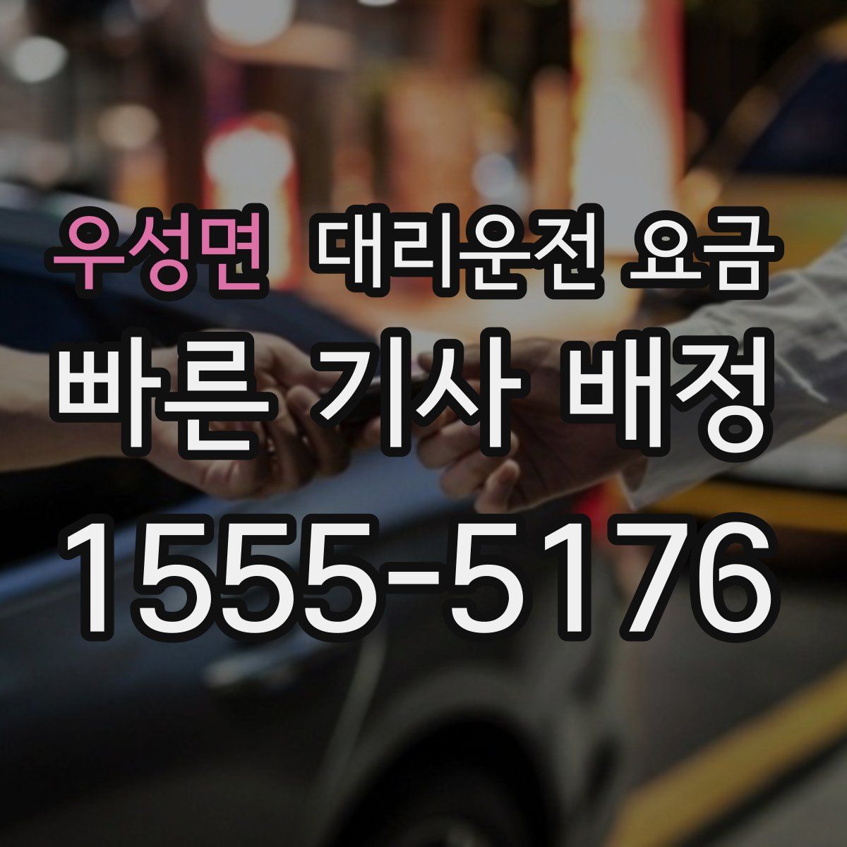 우성면 대리운전