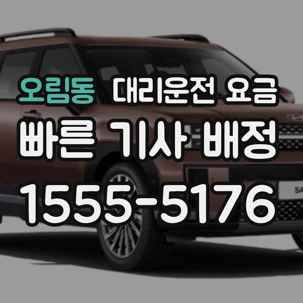 오림동 대리운전