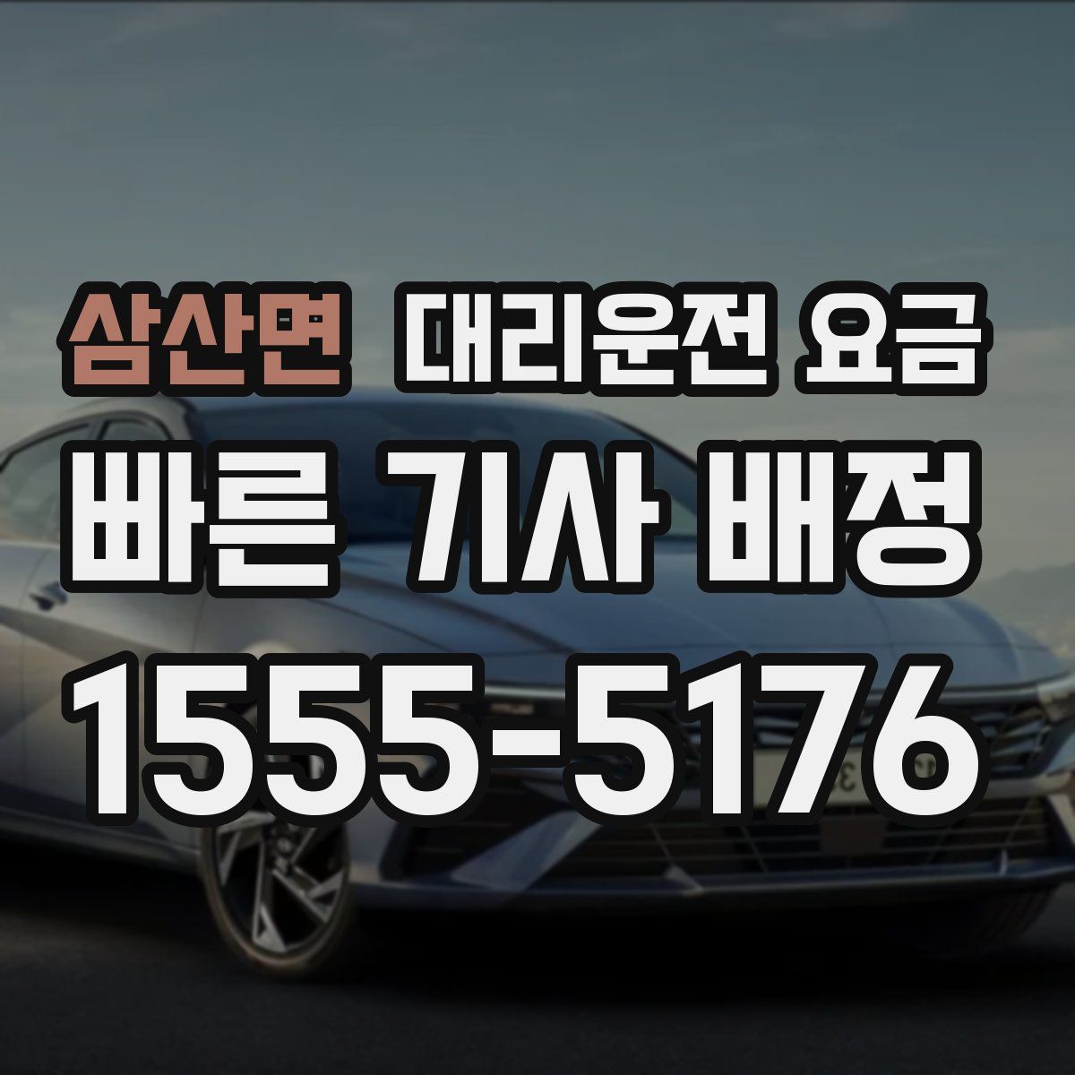 삼산면 대리운전