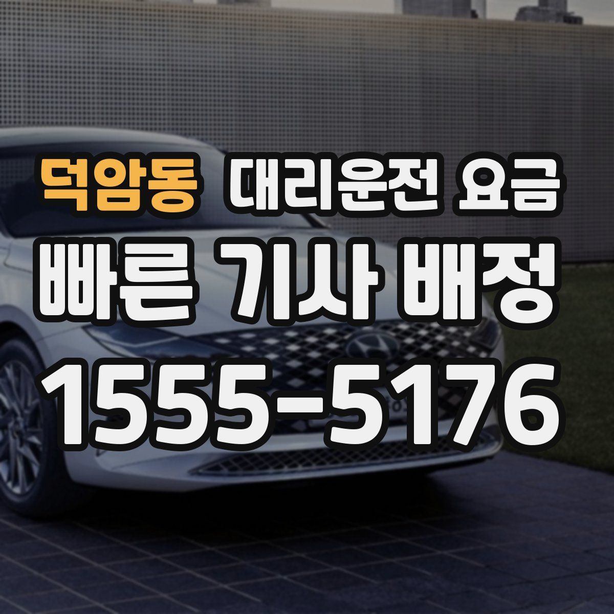 덕암동 대리운전