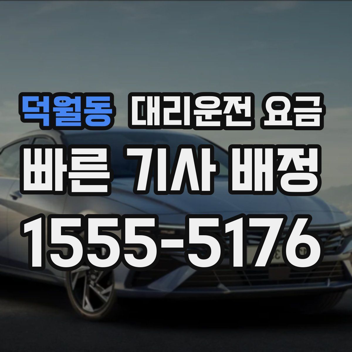 덕월동 대리운전