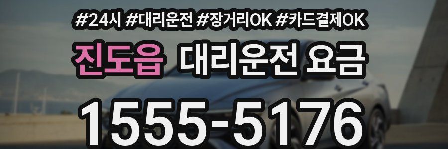 진도읍 대리운전 요금