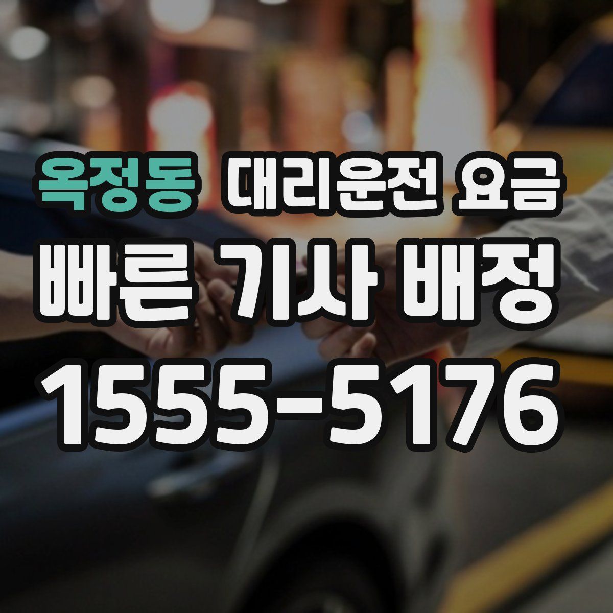 옥정동 대리운전