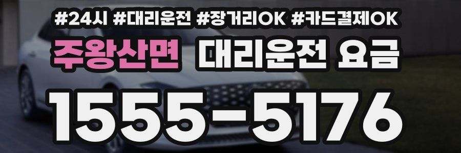 주왕산면 대리운전 요금