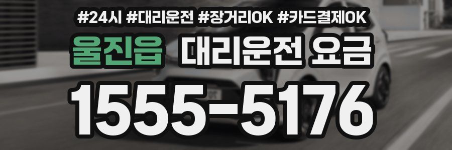 울진읍 대리운전 요금