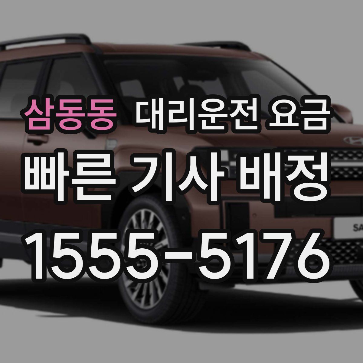 삼동동 대리운전